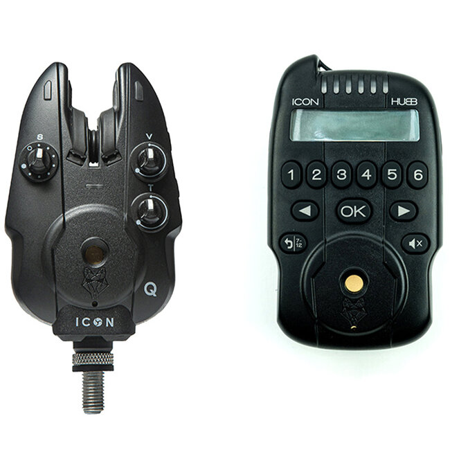 Wolf icon q bite alarm met hubb receiver