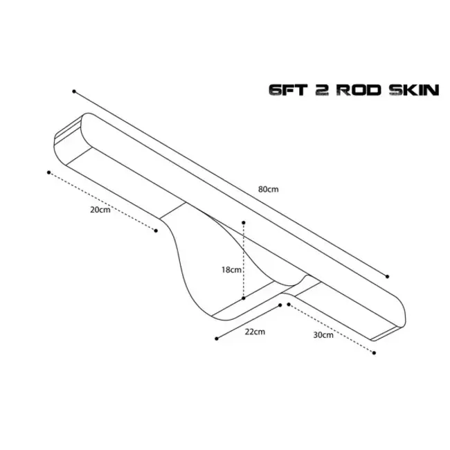 nash scope ops soft protect 2 rod skin 6ft
