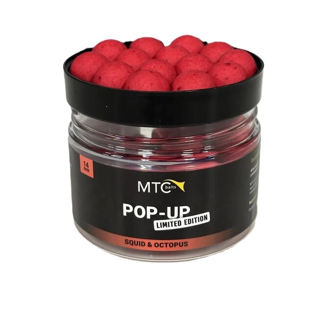 mtc baits limited edition pop-ups squid & octopus