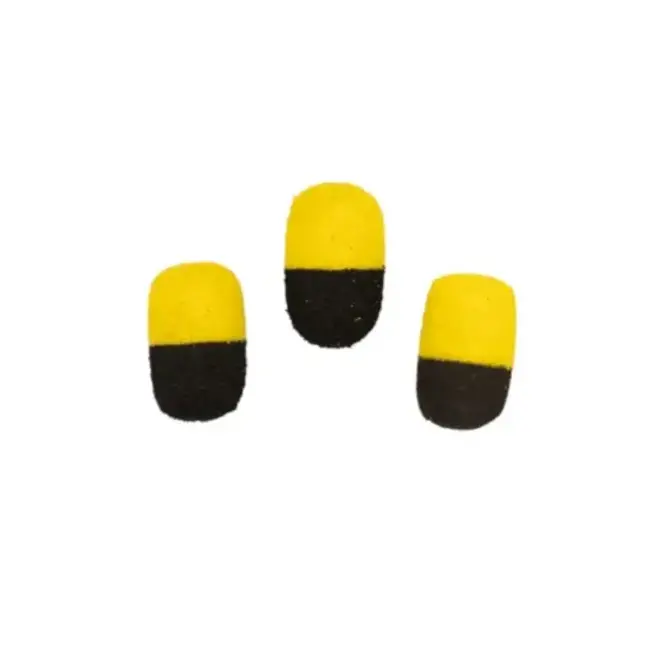 pb products zig dumbell yellow black