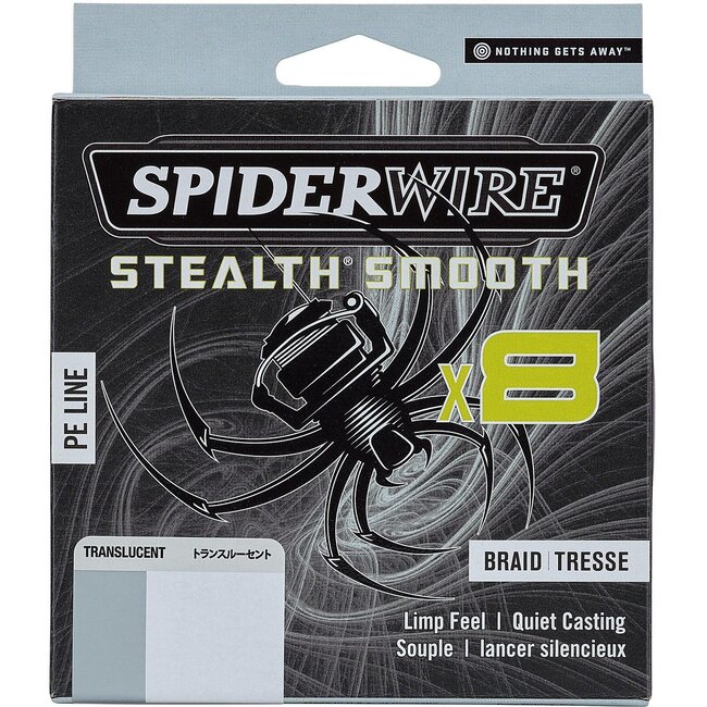 spiderwire stealth smooth 8 translucent 150 meter