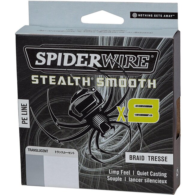 spiderwire stealth smooth 8 translucent 150 meter