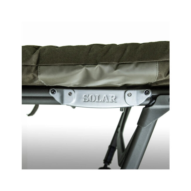 solar tackle sp c-tech memory foam bedchair wide mk2