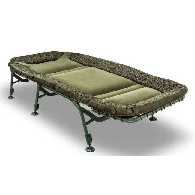 solar tackle sp c-tech memory foam bedchair wide mk2