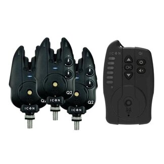 wolf icon q2 bite alarm 3+1 hubb receiver **laatste kans**