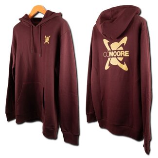 ccmoore burgundy hoodie