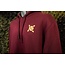 CC Moore burgundy hoodie