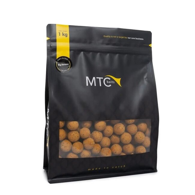 mtc baits big banana boilies 1kg