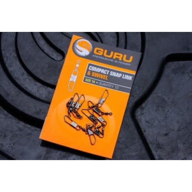 guru compact snap link & swivel size 14