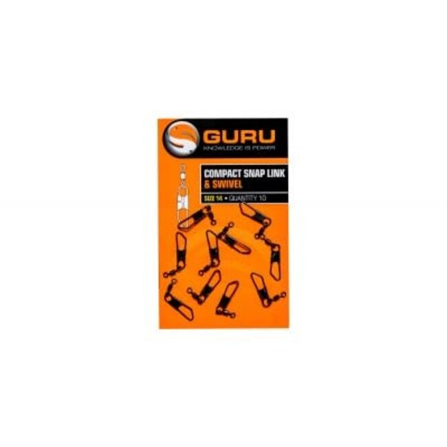 guru compact snap link & swivel size 14