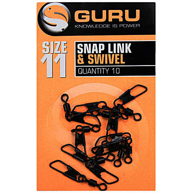 guru snap link + swivel size 11