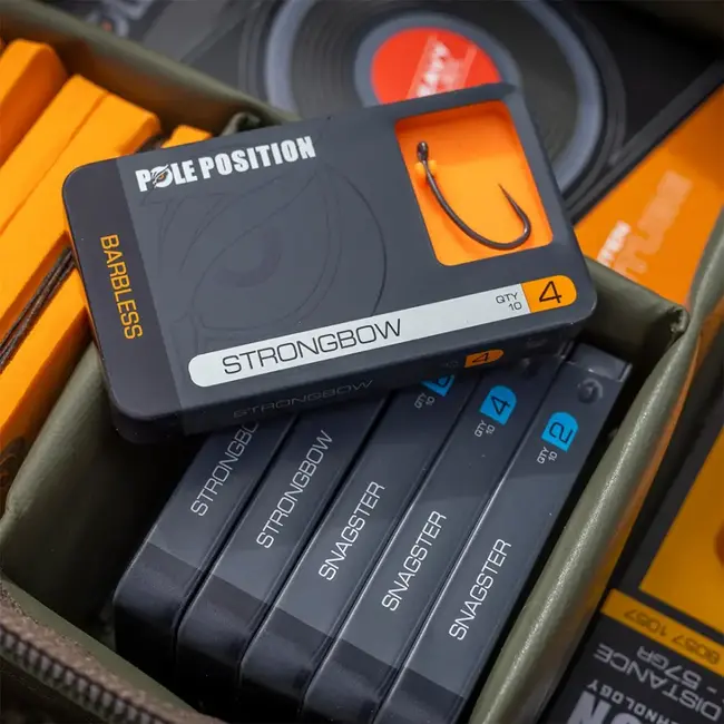 pole position strongbow barbless