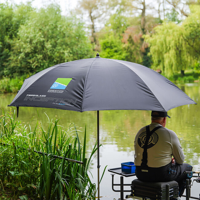 preston inception fibreglass flatback brolly