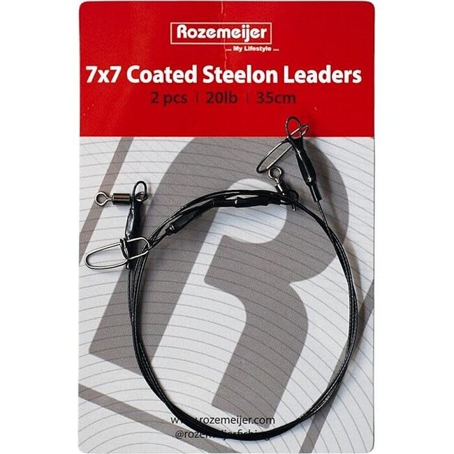 rozemeijer 7x7 coated steelon leaders