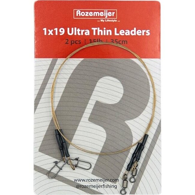 rozemeijer 1x19 ultra thin leaders