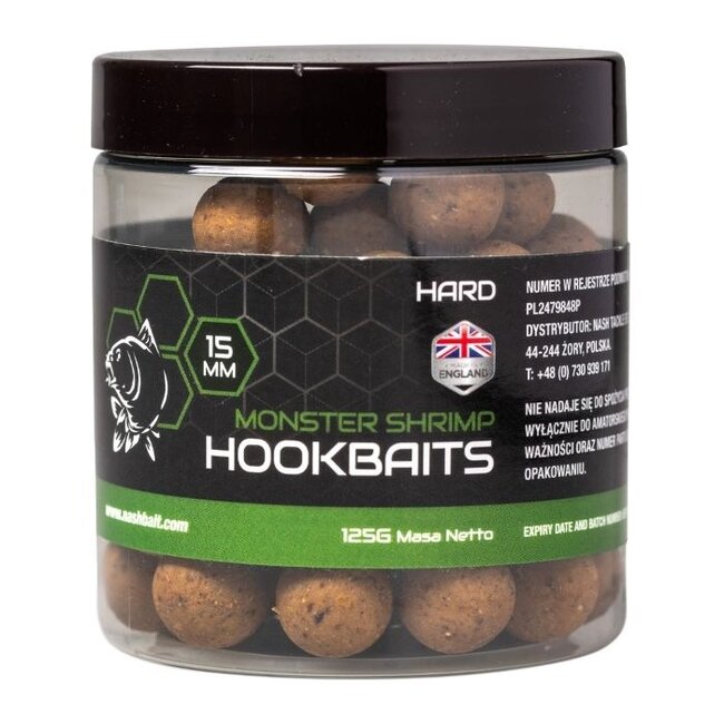 nash monster shrimp hard hookbaits **laatste kans**