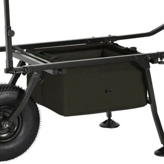 carp porter stealth drop in barrow bag green