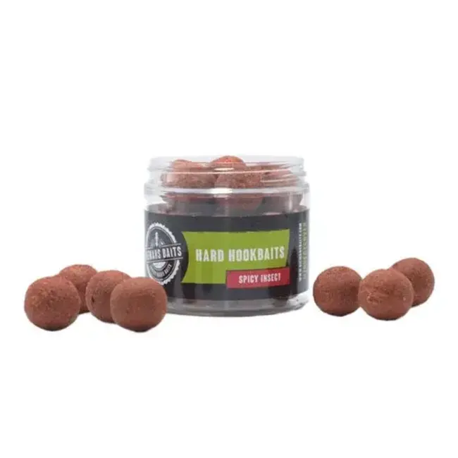 biemans baits spicy insect hard hookbaits 15mm