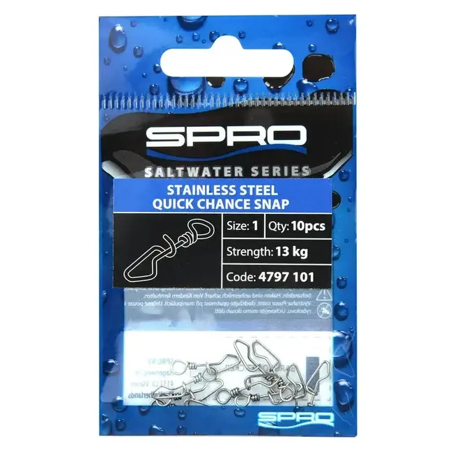 spro salt stainless steel quick chance snap