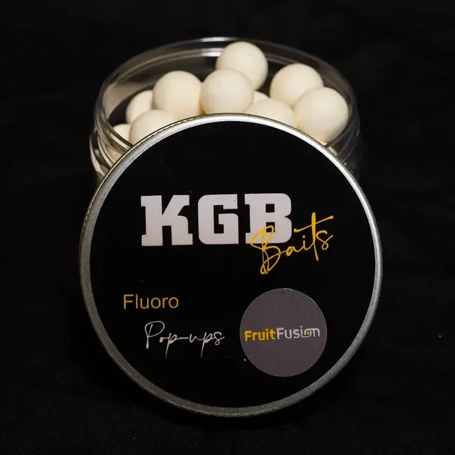 kgb baits fruit fusion fluo pop ups white