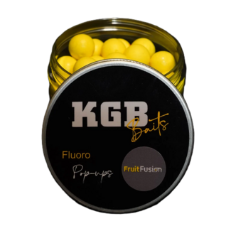 kgb baits fruit fusion fluo pop ups yellow