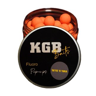 kgb baits tutti ’n tuna fluo pop-ups orange