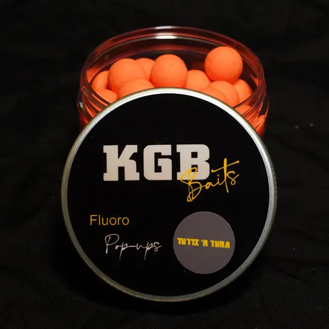 kgb baits tutti ’n tuna fluo pop-ups orange