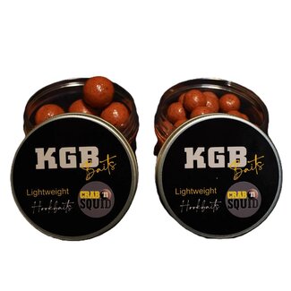 kgb baits crab 'n squid lightweight hookbaits