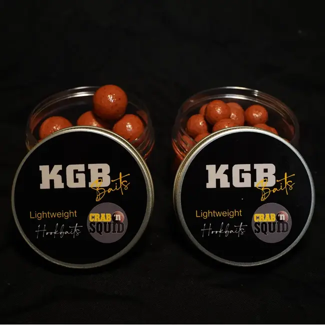 kgb baits crab 'n squid lightweight hookbaits