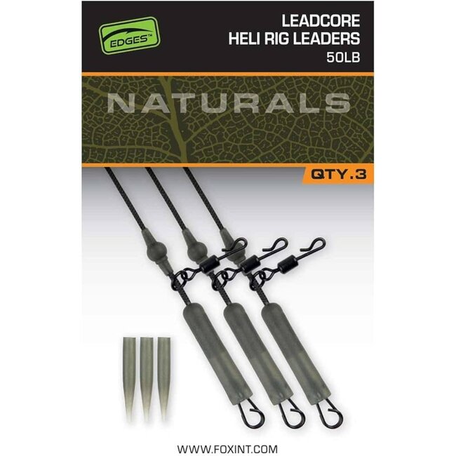 Fox leadcore heli-clip rigs