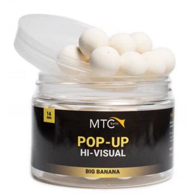 Mtc Baits big banana pop-up hi-visual