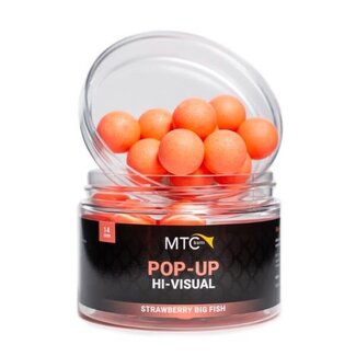 Mtc Baits strawberry big fish pop-up hi-visiual