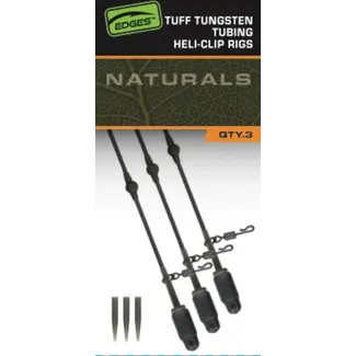 Fox tuff tungsten tubing heli-clip rigs