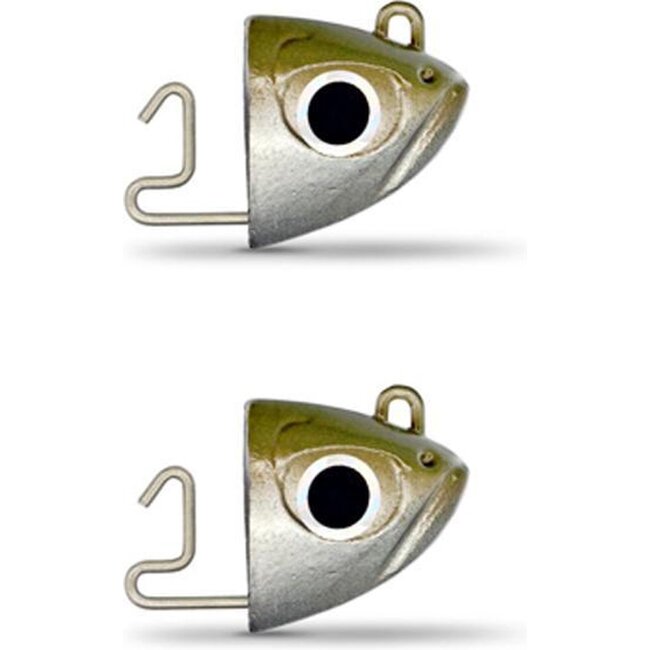 Fiiish black minnow shore heads