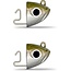 Fiiish black minnow shore heads