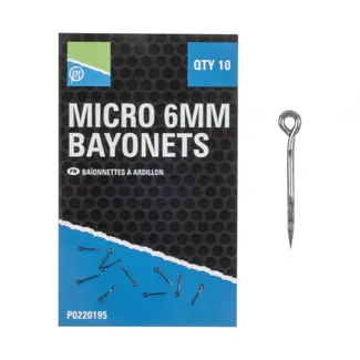 Preston micro bayonets 6mm