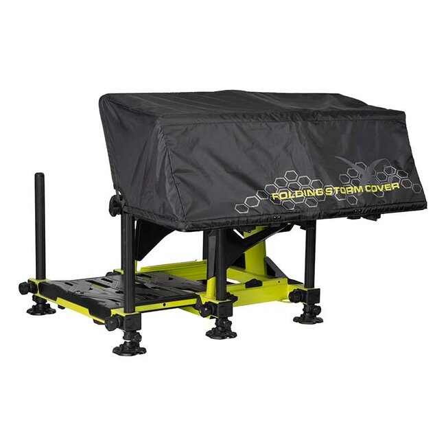 Matrix folding side tray storm cover