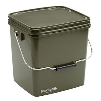 Trakker green square container 13 liter (inclusief tray)