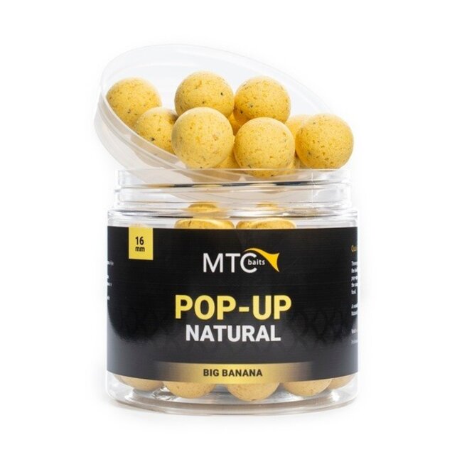 Mtc Baits big banana pop up natural
