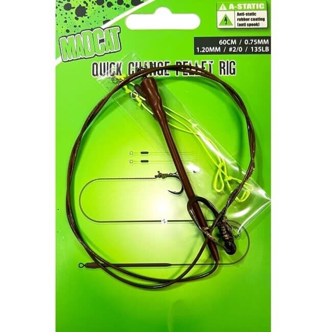 Madcat quick change pellet rig