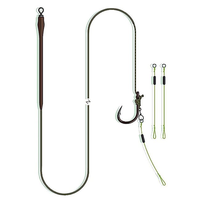 Madcat quick change pellet rig