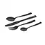 Fox cookware black stainless cutlery set