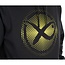 Matrix large fade logo hoody  black/lime