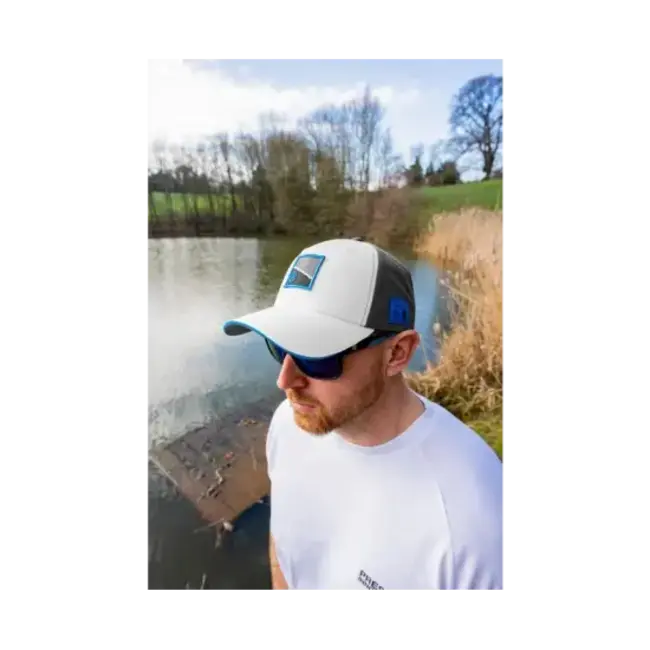 Preston white drift cap