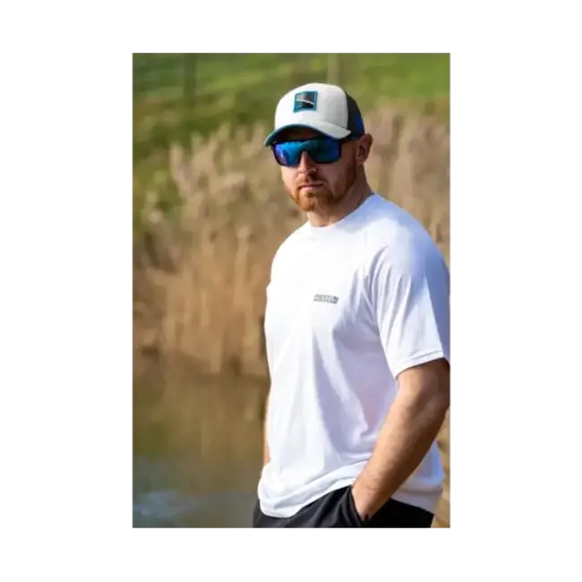 Preston white drift cap