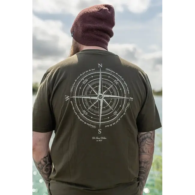 Korda compass tee dark olive