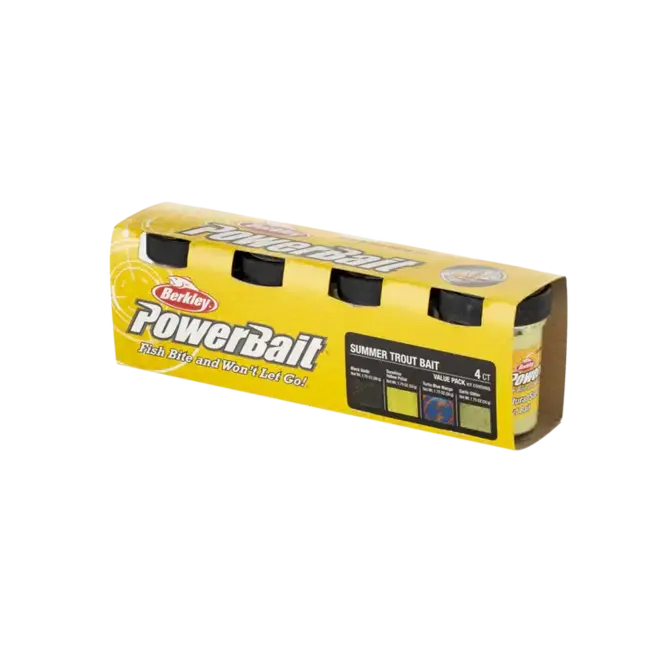 Berkley powerbait season trout 4-pack