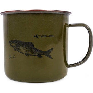 Korum classic enamel mug - barbel