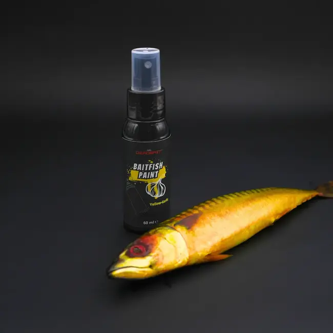 fishex deadbait baitfish paint yellow garlic