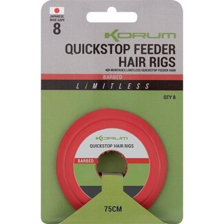 Korum limitless quickstop feeder hair rigs